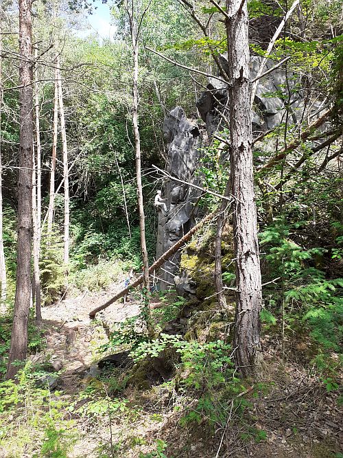 Vulkanpfad bewandern